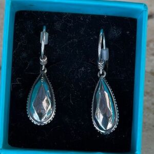 Lagos Caviar Sterling Silver Drop Earrings Rocks Collection
